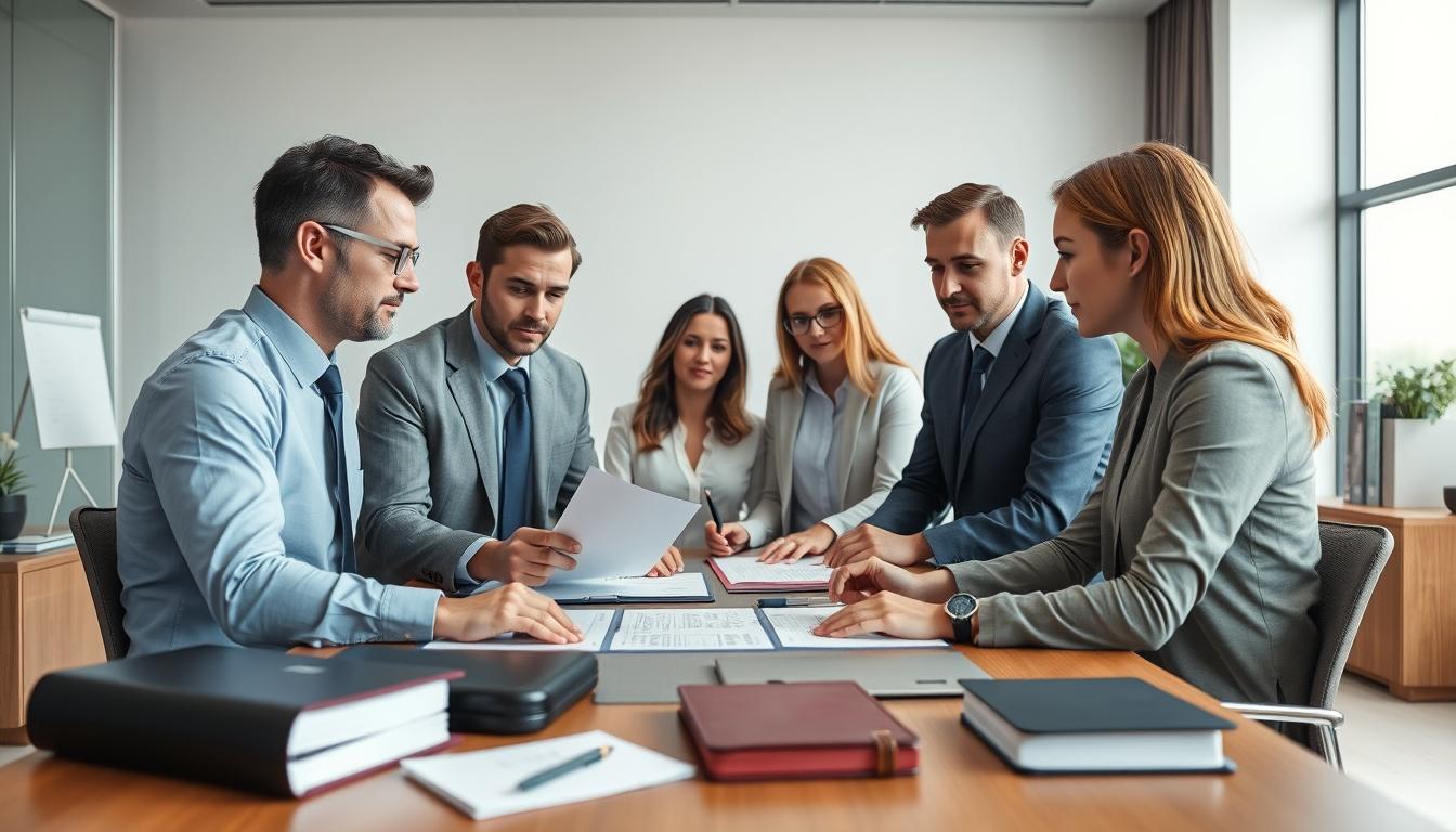 Senior legal support team